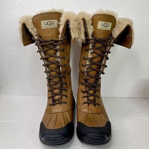 New AUTHENTIC UGG Women's Adirondack Boot Tall III 5498 - SIZE 6- CHESTNUT